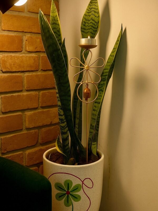 Flower Tealight Stick (With lit)