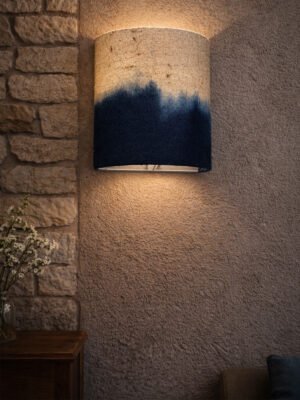 Indigo Fade Nettle Wall Lamp