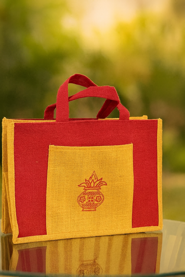 Jute Carry Bag - Divine Hamper