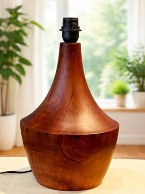 Kasth Table Lamp in Walnut Finish by DBM