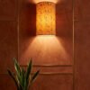 Marigold Glow Tall Wall Lamp Shade