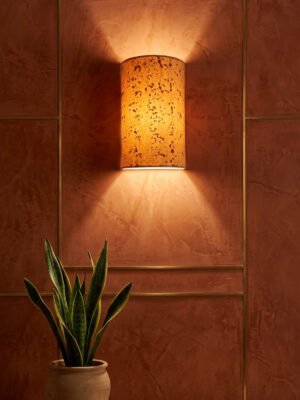 Marigold Glow Tall Wall Lamp Shade