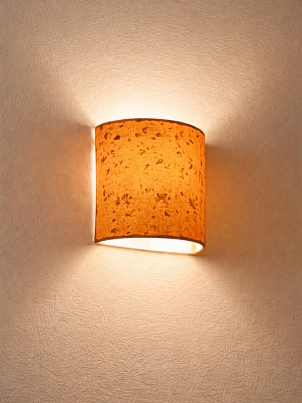 Marigold Glow Wall Lamp Shade-Close-Up