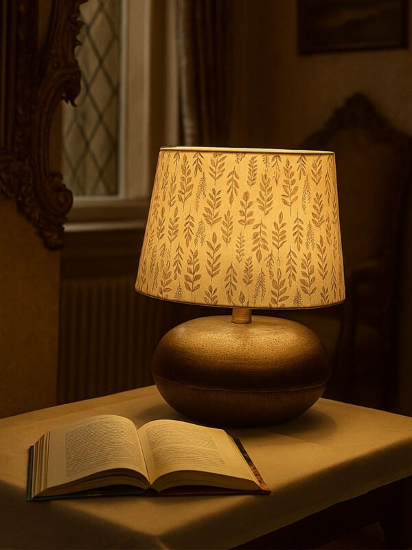 Orbital Metallic Table Lamp by DBM