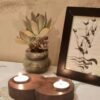 Twintealight holder (Shisham)