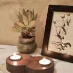 Twintealight holder (Shisham)