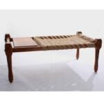 Wooden Telephone Seat or Gossip seat